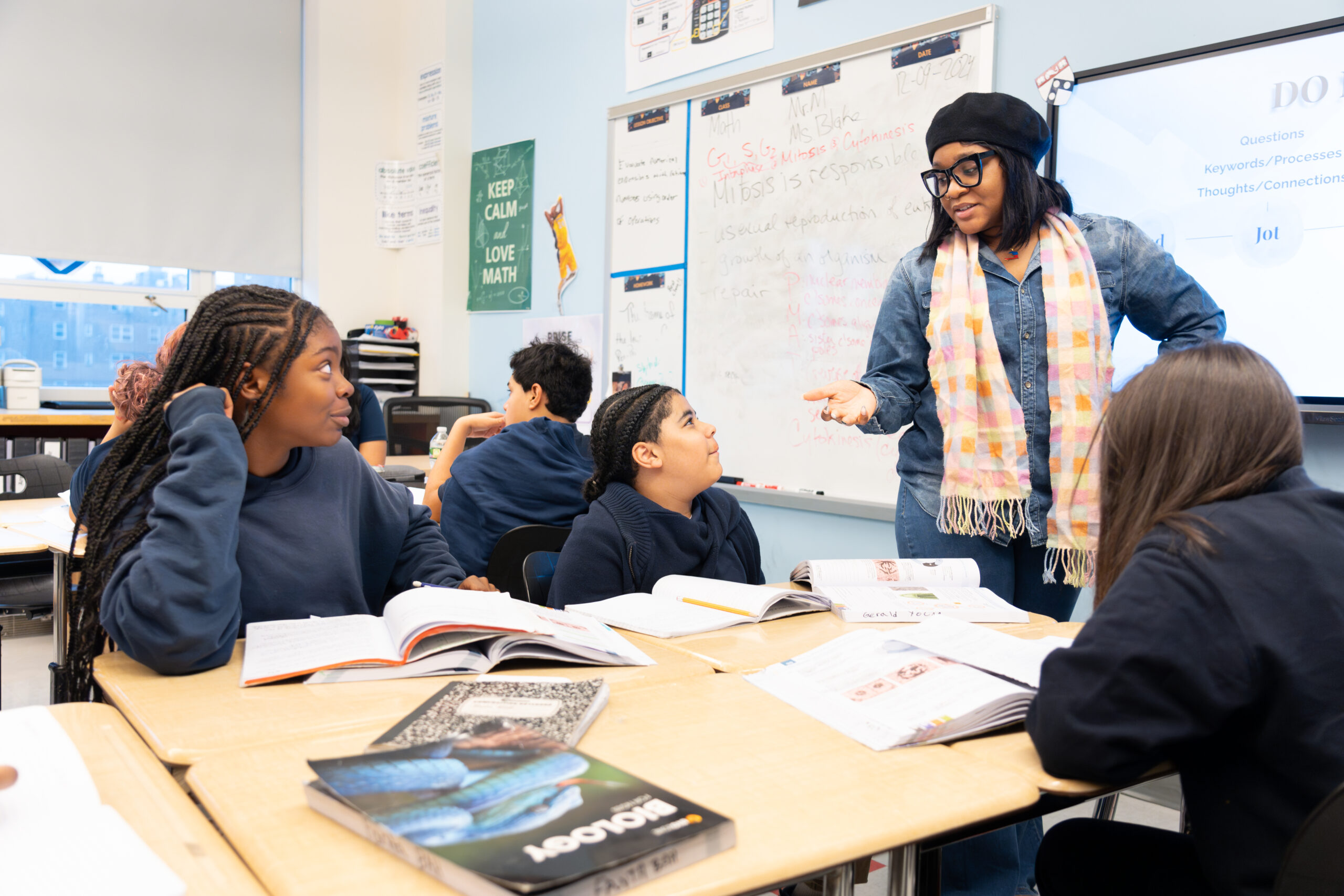 MS 7th grade in action