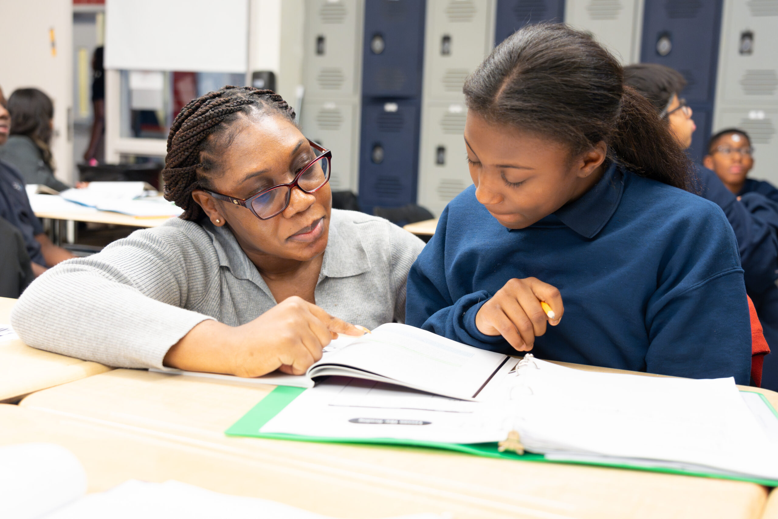 Cassagnol and student Cassagnol and student